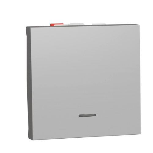 Переключатель одноклавишный с нейтралью Schneider Electric Unica New NU320330S Переключатель одноклавишный с нейтралью Schneider Electric Unica New NU320330S