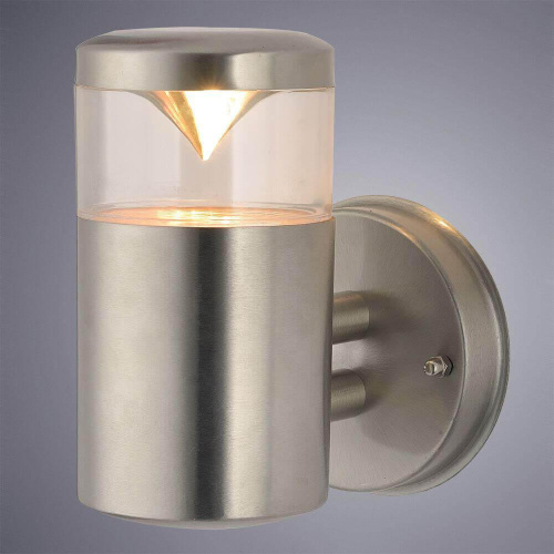 Уличный настенный светильник Arte Lamp Intrigo A8161AL-1SS Уличный настенный светильник Arte Lamp Intrigo A8161AL-1SS