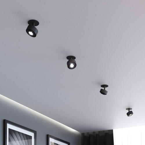 Встраиваемый светодиодный светильник Elektrostandard Only 25089/LED 6W 4000K черный a064253 Встраиваемый светодиодный светильник Elektrostandard Only 25089/LED 6W 4000K черный a064253