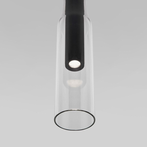 Подвесной светодиодный светильник Eurosvet Swan 50254/1 Led черный Подвесной светодиодный светильник Eurosvet Swan 50254/1 Led черный