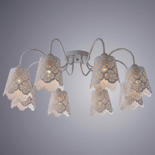 Потолочная люстра Arte Lamp A2032PL-8WG Потолочная люстра Arte Lamp A2032PL-8WG