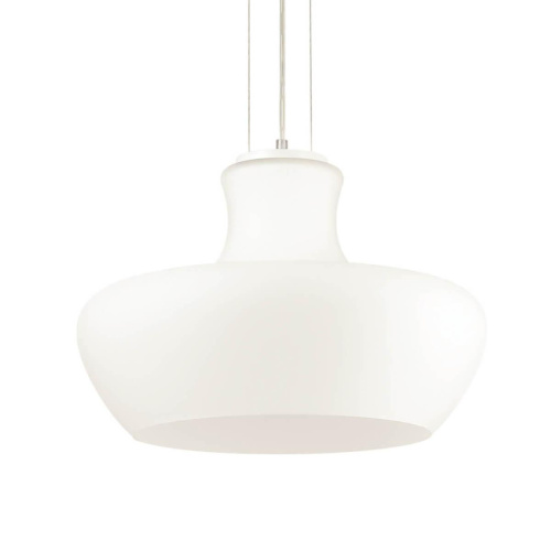 Подвесной светильник Ideal Lux Aladino SP1 D45 Bianco 137308 Подвесной светильник Ideal Lux Aladino SP1 D45 Bianco 137308