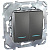 Переключатель двухклавишный с подсветкой Schneider Electric Unica MGU5.0303.12NZD