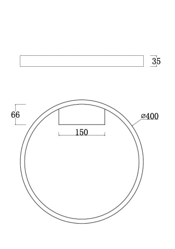 Потолочный светодиодный светильник Maytoni Rim MOD058CL-L25W4K Потолочный светодиодный светильник Maytoni Rim MOD058CL-L25W4K