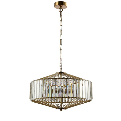 Подвесной светильник Crystal Lux Fiesta SP5 Brass/Transparente Подвесной светильник Crystal Lux Fiesta SP5 Brass/Transparente