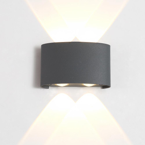Уличный настенный светодиодный светильник Crystal Lux CLT 023W2 DG