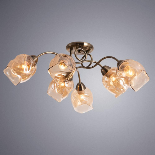 Потолочная люстра Arte Lamp Riccio A7758PL-6AB Потолочная люстра Arte Lamp Riccio A7758PL-6AB