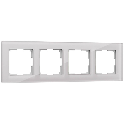 Рамка на 4 поста Werkel Favorit дымчатый W0041117 4690389160042 Рамка на 4 поста Werkel Favorit дымчатый W0041117 4690389160042