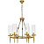 Подвесная люстра Lumina Deco Moratti LDP 8022-6 MD+PR
