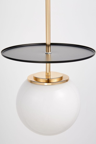 Подвесной светильник Lumina Deco Dalton LDP 7014-1 GD+BK Подвесной светильник Lumina Deco Dalton LDP 7014-1 GD+BK