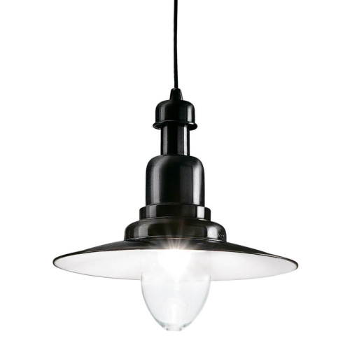 Подвесной светильник Ideal Lux Fiordi SP1 Nero 122052 Подвесной светильник Ideal Lux Fiordi SP1 Nero 122052