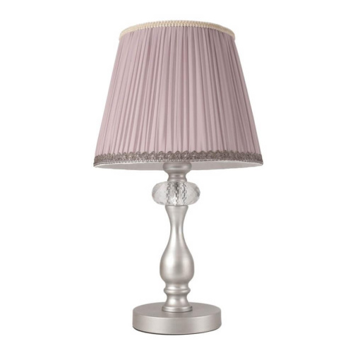 Настольная лампа Crystal Lux Alegria LG1 Silver-Brown Настольная лампа Crystal Lux Alegria LG1 Silver-Brown