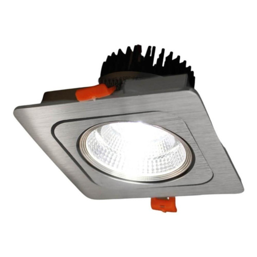 Встраиваемый светодиодный светильник Lumina Deco Fostis LDC 8065-SS-10WCOB-L120*W120 SL Встраиваемый светодиодный светильник Lumina Deco Fostis LDC 8065-SS-10WCOB-L120*W120 SL
