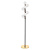 Торшер Lumina Deco Marsiada LDF 6033-9 BK+F.GD