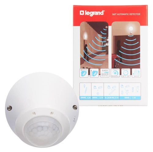 Датчик движения Legrand PIR 048946 Датчик движения Legrand PIR 048946