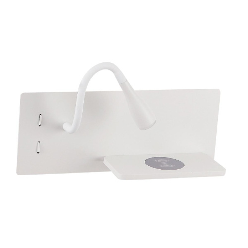 Бра Crystal Lux CLT 217W Qi+USB WH Бра Crystal Lux CLT 217W Qi+USB WH