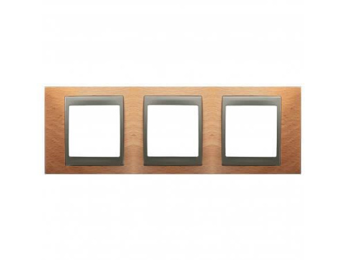 Рамка 3-постовая Schneider Electric Unica Top MGU66.006.2M2 Рамка 3-постовая Schneider Electric Unica Top MGU66.006.2M2