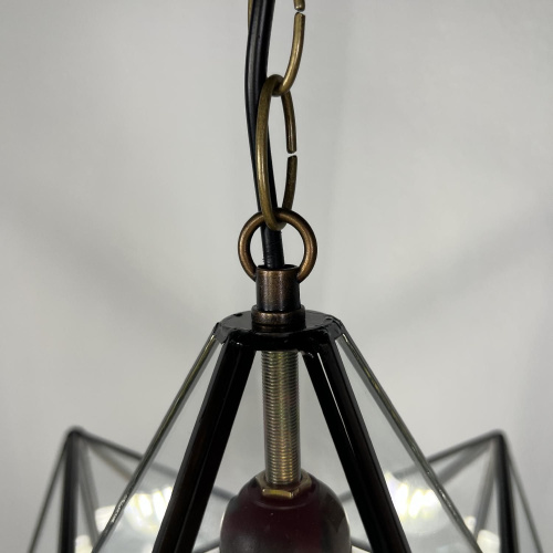 Люстра Black Star Clear Glass 40 См By Imperiumloft Люстра Black Star Clear Glass 40 См By Imperiumloft