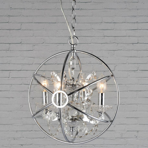 Подвесная люстра Loft IT Foucaults Orb Crystal Loft1896/4 Подвесная люстра Loft IT Foucaults Orb Crystal Loft1896/4