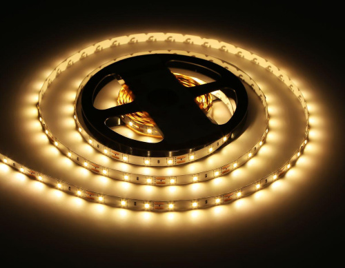 Светодиодная лента Ambrella Light 4,8W/m 60LED/m 2835SMD теплый белый 5M GS1001 Светодиодная лента Ambrella Light 4,8W/m 60LED/m 2835SMD теплый белый 5M GS1001