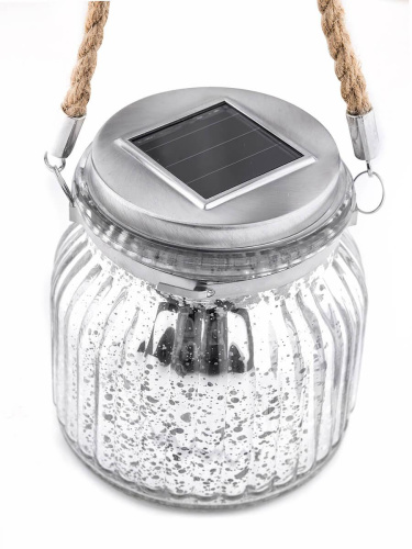 Светильник на солнечных батареях Uniel Modern USL-M-211/GN120 Silver Jar UL-00003209 Светильник на солнечных батареях Uniel Modern USL-M-211/GN120 Silver Jar UL-00003209