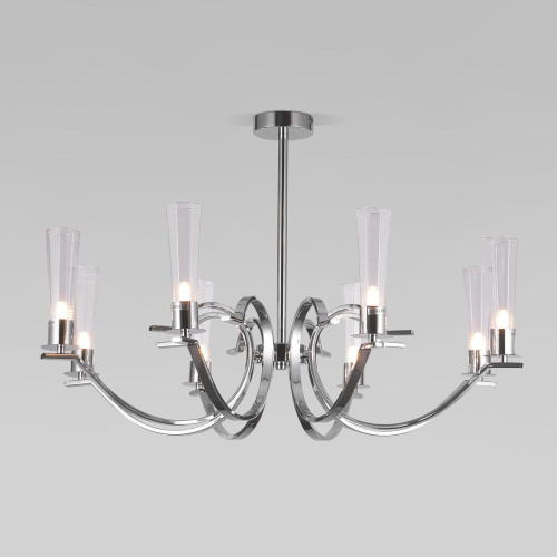 Подвесная люстра Eurosvet Rosher 60141/8 хром Подвесная люстра Eurosvet Rosher 60141/8 хром