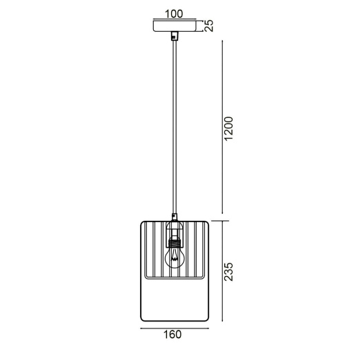 Подвесной светильник Vele Luce Nota VL6414P01 Подвесной светильник Vele Luce Nota VL6414P01