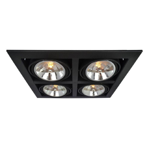 Встраиваемый светильник Arte Lamp Cardani A5935PL-4BK Встраиваемый светильник Arte Lamp Cardani A5935PL-4BK
