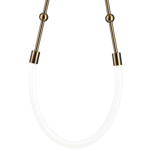 Подвесной светодиодный светильник Indigo Corda 14010/1P Brass V000062L Подвесной светодиодный светильник Indigo Corda 14010/1P Brass V000062L