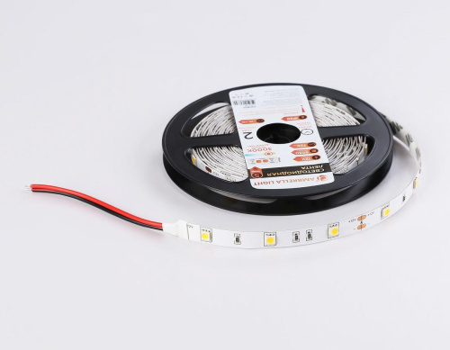 Светодиодная лента Ambrella Light 7,2W/m 30LED/m 5050SMD теплый белый 5M GS1801 Светодиодная лента Ambrella Light 7,2W/m 30LED/m 5050SMD теплый белый 5M GS1801