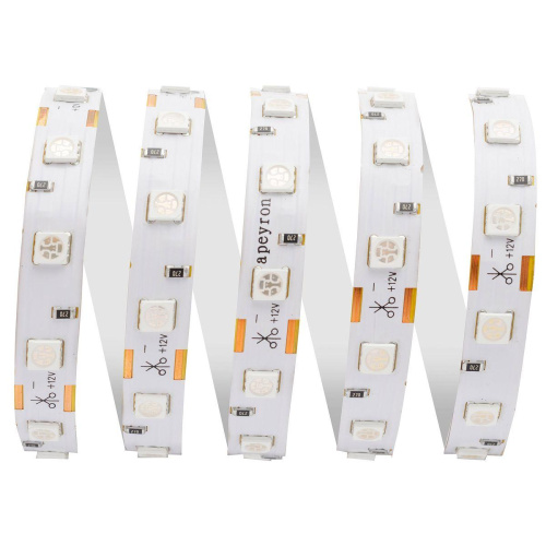 Светодиодная лента Apeyron 14,4W/m 60LED/m 5050SMD красный 5M 00-48 Светодиодная лента Apeyron 14,4W/m 60LED/m 5050SMD красный 5M 00-48
