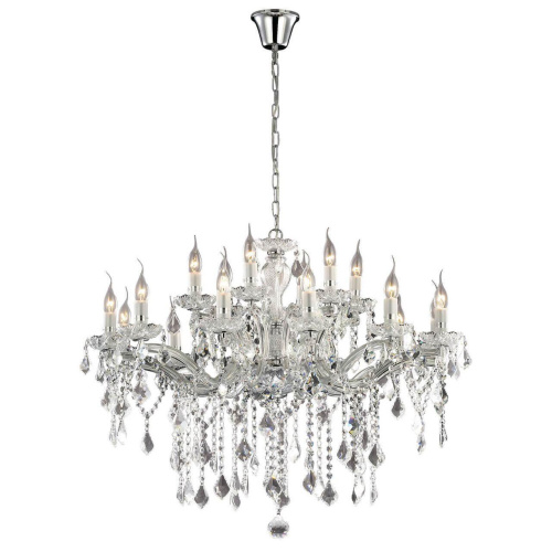 Подвесная люстра Ideal Lux Florian SP18 Cromo 075150 Подвесная люстра Ideal Lux Florian SP18 Cromo 075150