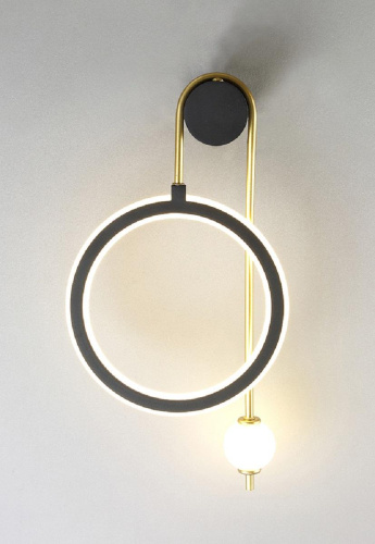Бра Crystal Lux Corida AP25W Led Black/Gold Бра Crystal Lux Corida AP25W Led Black/Gold