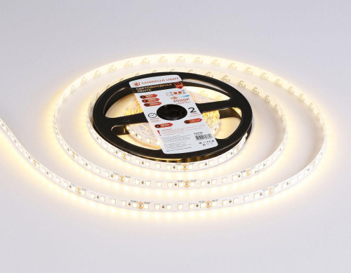 Светодиодная лента Ambrella Light 10W/m 120LED/m 2835SMD теплый белый 5M GS3101 Светодиодная лента Ambrella Light 10W/m 120LED/m 2835SMD теплый белый 5M GS3101