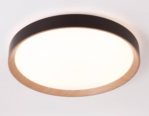 Потолочный светодиодный светильник Ambrella light черный/светлое дерево FZ1326 Потолочный светодиодный светильник Ambrella light черный/светлое дерево FZ1326