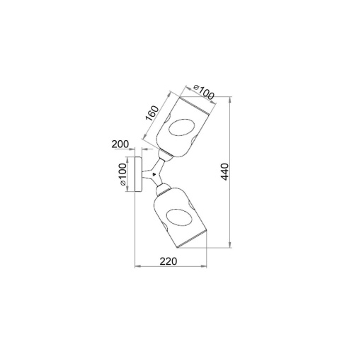 Бра Vele Luce Sereno VL2194W02 Бра Vele Luce Sereno VL2194W02