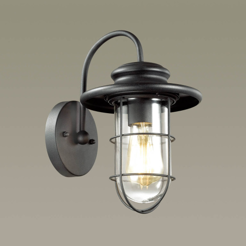 Уличный настенный светильник Odeon Light Nature Helm 4171/1W Уличный настенный светильник Odeon Light Nature Helm 4171/1W