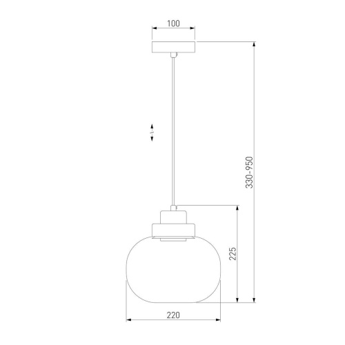Подвесной светодиодный светильник Eurosvet Jeffry 50241/1 Led дымчатый Подвесной светодиодный светильник Eurosvet Jeffry 50241/1 Led дымчатый
