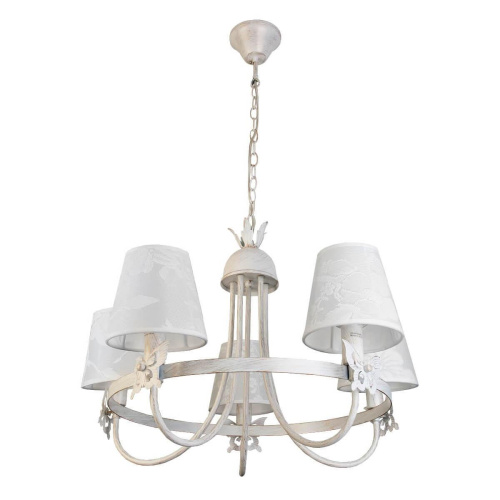 Подвесная люстра Toplight Della TL5670D-05WG Подвесная люстра Toplight Della TL5670D-05WG