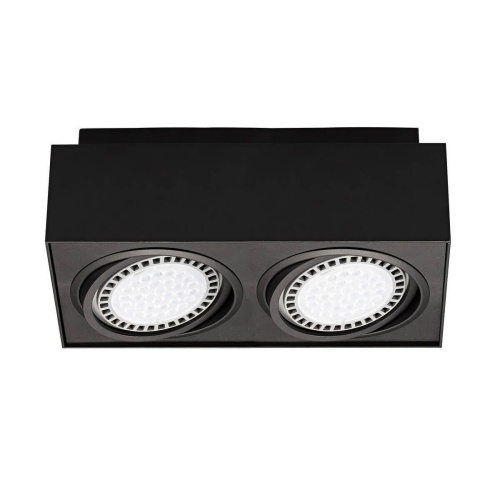 Встраиваемый светильник Zumaline Boxy cl 2 20075-BK Встраиваемый светильник Zumaline Boxy cl 2 20075-BK