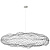 Подвесной светодиодный светильник Loft IT Cloud 10100/800 Silver