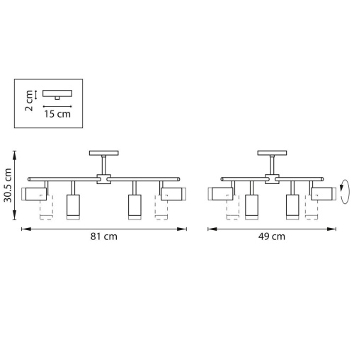 Потолочная люстра Lightstar Rullo (571728+214436-8+202430-8) LR7283680 Потолочная люстра Lightstar Rullo (571728+214436-8+202430-8) LR7283680
