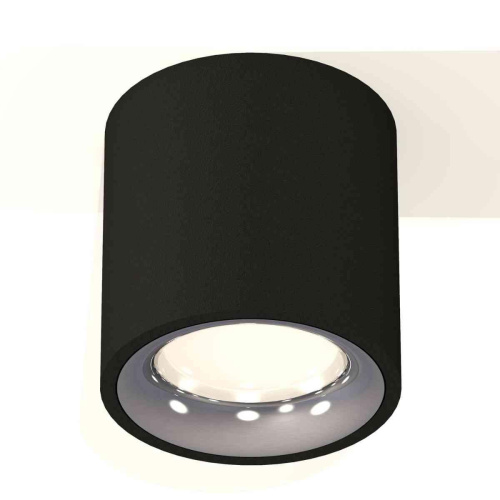 Комплект накладного светильника Ambrella light Techno Spot XS7532022 SBK/PSL черный песок/серебро полированное (C7532, N7012) Комплект накладного светильника Ambrella light Techno Spot XS7532022 SBK/PSL черный песок/серебро полированное (C7532, N7012)