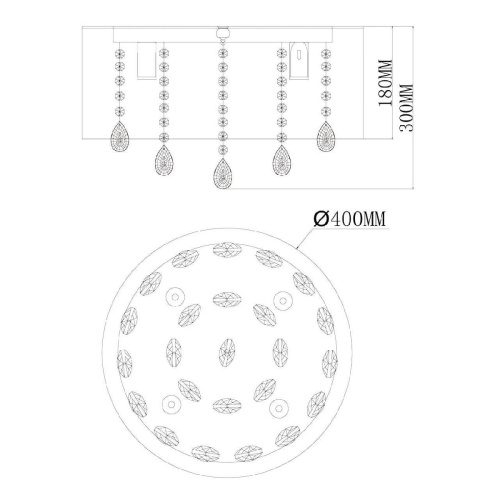 Подвесная люстра MW-Light Аманда 481010506 Подвесная люстра MW-Light Аманда 481010506