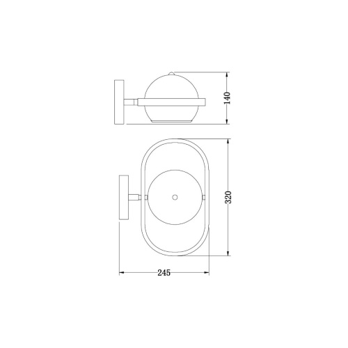 Бра Vele Luce Helix VL5153W01 Бра Vele Luce Helix VL5153W01