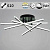 Светильник потолочный Reluce 08855-3.3-05C BK+GY