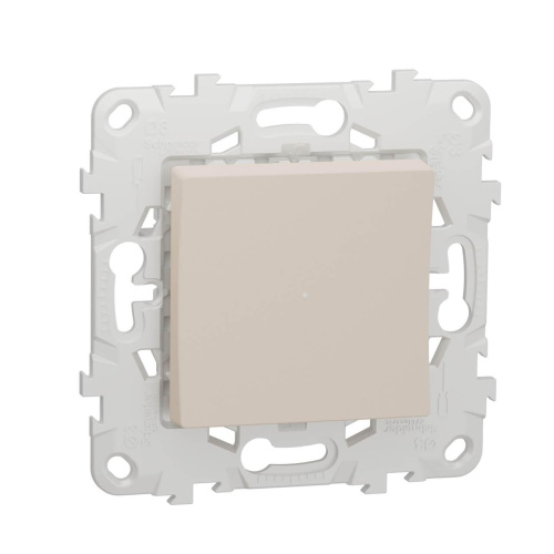 Выключатель Wiser нажимной Schneider Electric Unica New NU553744 Выключатель Wiser нажимной Schneider Electric Unica New NU553744
