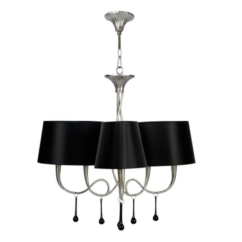 Подвесная люстра Mantra Paola Painted Silver 3530 Подвесная люстра Mantra Paola Painted Silver 3530