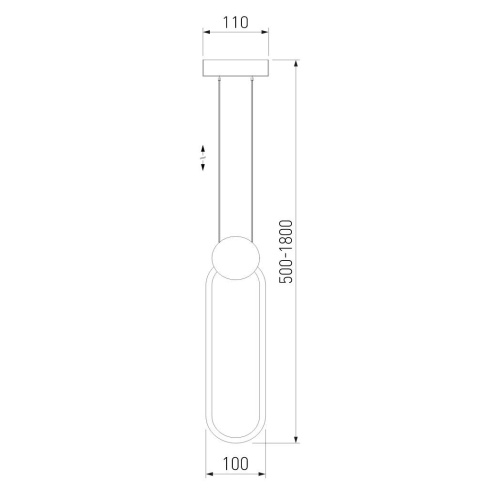 Подвесной светодиодный светильник Eurosvet Style 50218/1 LED черный жемчуг Подвесной светодиодный светильник Eurosvet Style 50218/1 LED черный жемчуг