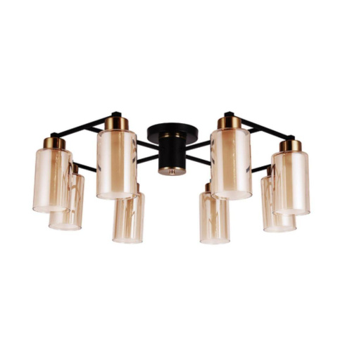 Потолочная люстра Arte Lamp Leo A7027PL-8BK Потолочная люстра Arte Lamp Leo A7027PL-8BK